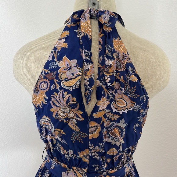 🔹 Attitwa by Anthropologie Floral Wide Leg Jumpsuit - Picture 3 of 5